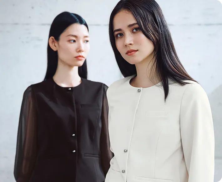 effortlessシリーズファーストビュー女性の横顔